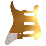 Brushed Anodized Aluminum Pickguard Strat Style Guitar