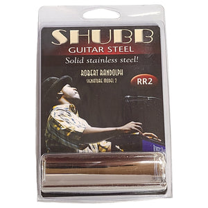 Shubb Robert Randolph Signature Guitar Steel Slide Bar, Stainless Steel