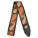 Ernie Ball Jacquard Guitar Strap 2 Inch Various Color Midnight Paisley