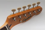 Vintage 6-in-Line Guitar Tuning Pegs, Nickel/Cream