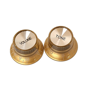 Metric Hat Control Guitar Knobs for Les Paul