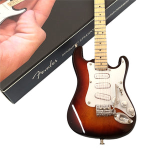 Axe Heaven 6in Fender Sunburst Strat Mini Guitar Holiday Ornament FS60030