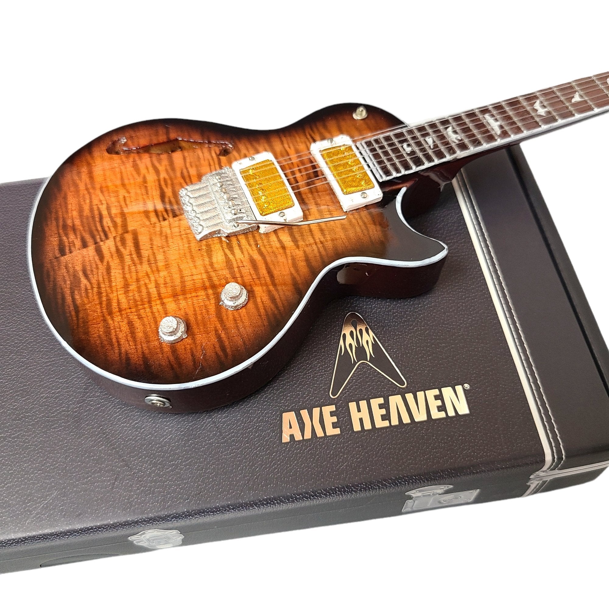 Axe Heaven PRS Charcoal Burst Neal Schon Mini Guitar Replica, NS-014