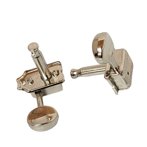 Wilkinson 6 Inline Deluxe Tuners Tuning Pegs for Guitar, WJ-55