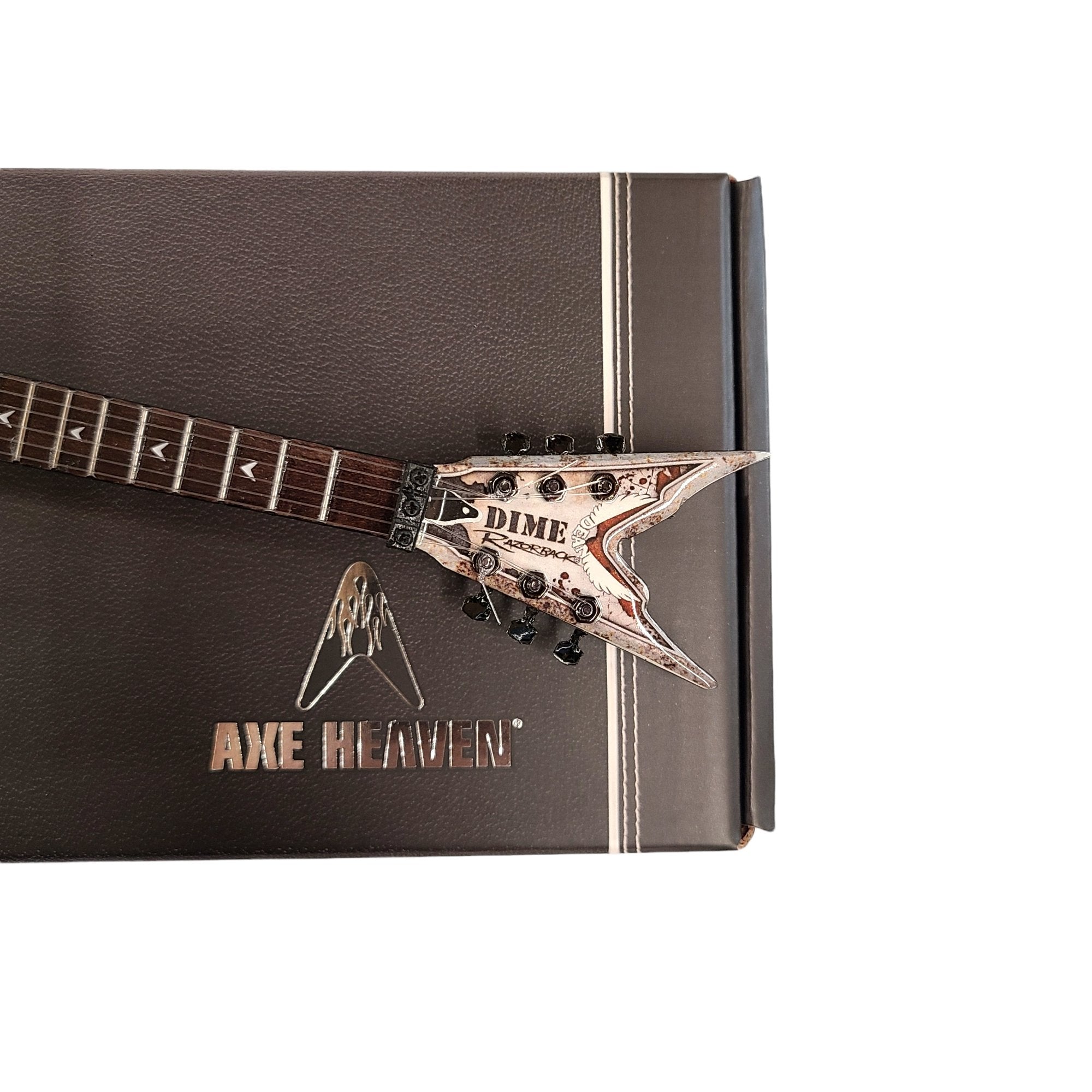 Axe Heaven Dimebag Darrell Dean Rust Razorback Mini Guitar Replica DD-182