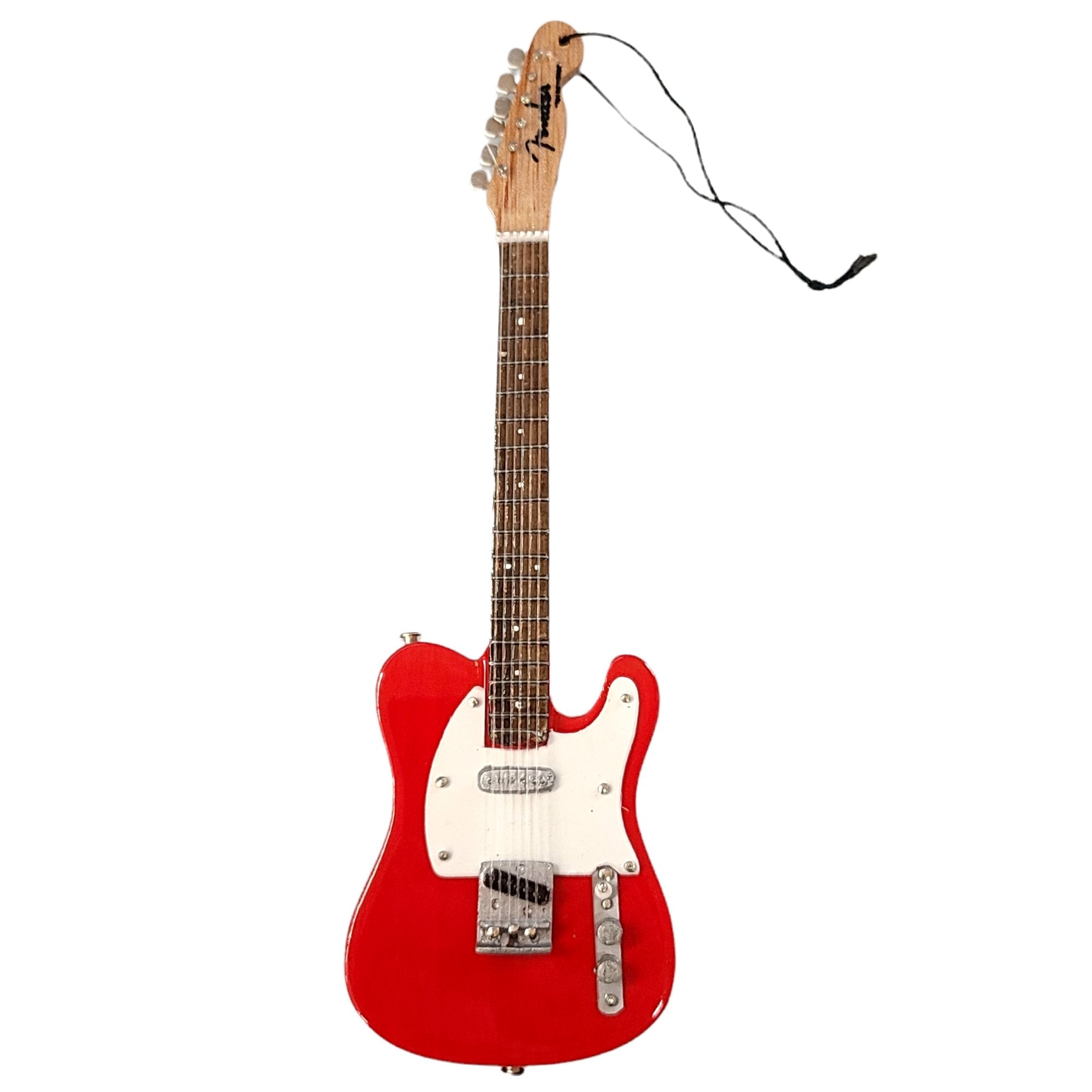 Axe Heaven 6" Red Fender Tele Mini Guitar Replica Ornament