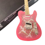 Axe Heaven Pink Paisley Fender Telecaster Mini Guitar Replica FT-005