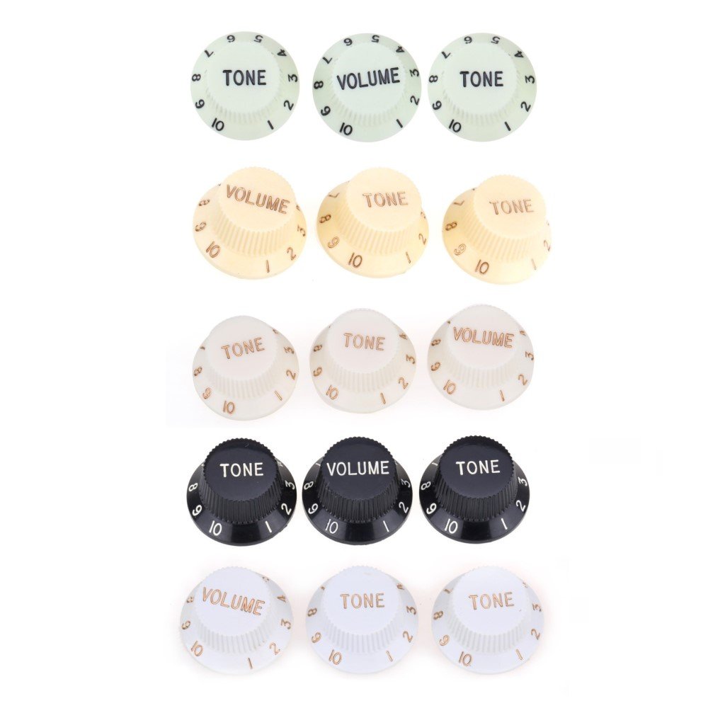 Imperial Inch Size Strat Guitar Knobs
