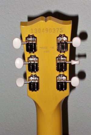 Wilkinson Vintage Style 3x3 Guitar Tuning Pegs, Nickel/Cream