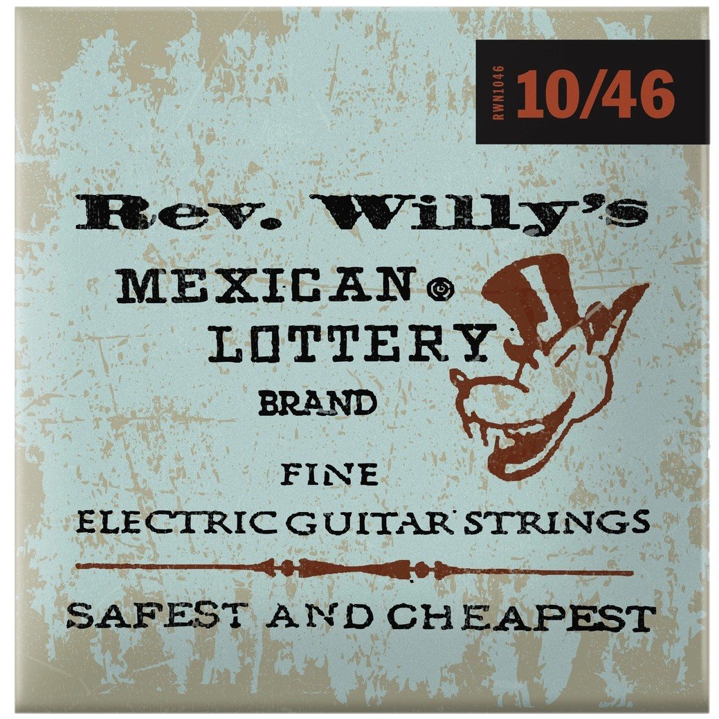 Dunlop Reverend Willy's Electric Guitar Strings .010-.046