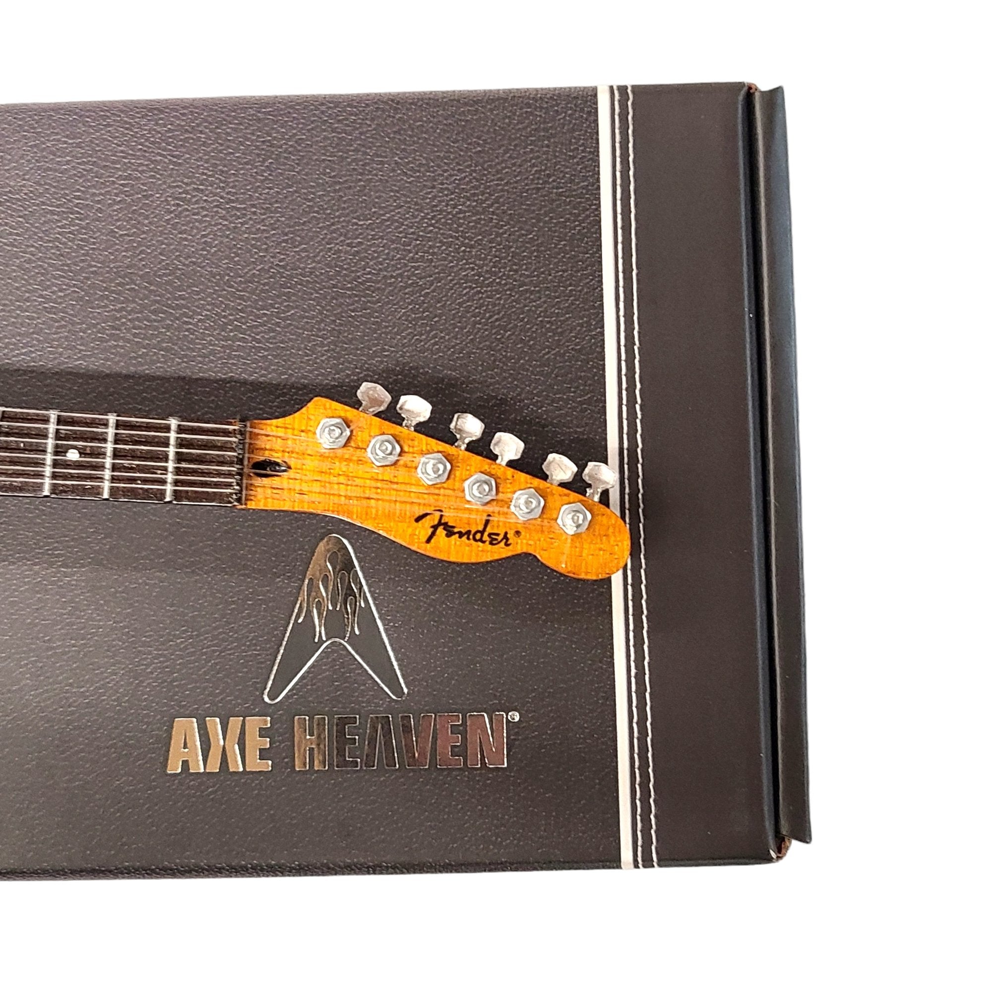 Axe Heaven Sunburst Fender Acoustisonic Telecaster Mini Guitar Replica FT-014