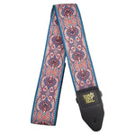 Ernie Ball Jacquard Guitar Strap 2 Inch Various Color Pink Paisley