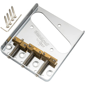 Wilkinson Telecaster Ashtray Bridge For Electric Guitar With Brass Saddles