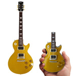 Axe Heaven Slash LP Victoria Gold Top 1:4 Scale Mini Guitar Replica, GG-136
