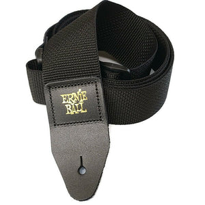 Ernie Ball Black Polypro Guitar Strap