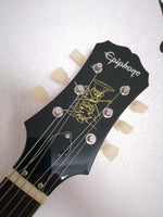 Kluson 3x3 Single Line Guitar Tuning Pegs, Nickel/Keystone