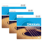 D'Addario EJ16 Phosphor Bronze Acoustic Guitar Strings, Light, .012- .053