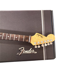 Axe Heaven Kurt Cobain Sonic Blue Left Handed Fender Mustang Mini Guitar Replica FM-001