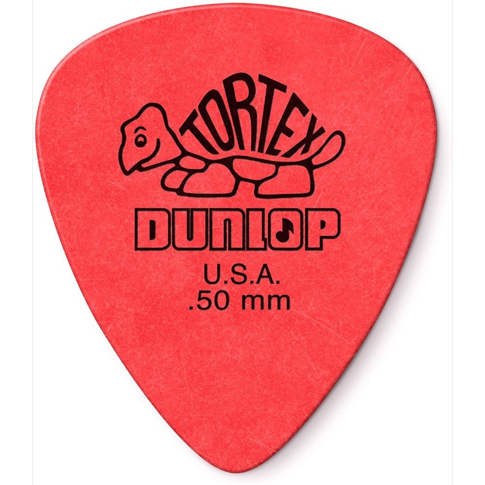 Dunlop Tortex Standard 6 Set Bundle, .50mm