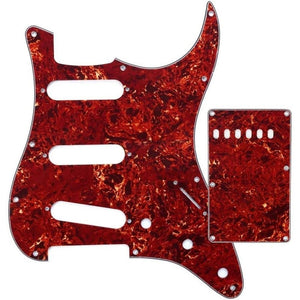 Pickguard and Backplate for SSS Stratocaster Guitar
