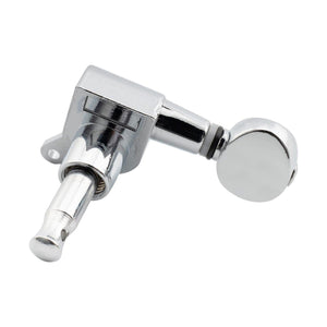 6-in-line Left Hand Sealed Guitar Tuning Pegs, Chrome