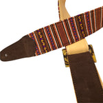 Henry Heller Tort-o Peruvian Inca Fabric Rasta Guitar Strap
