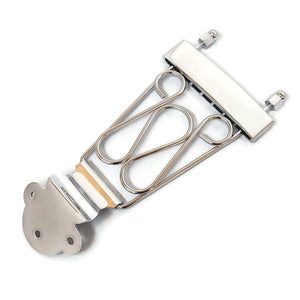 6-String Trapeze Swirl Tailpiece for Jazz Archtop Acoustic Electric Guitar