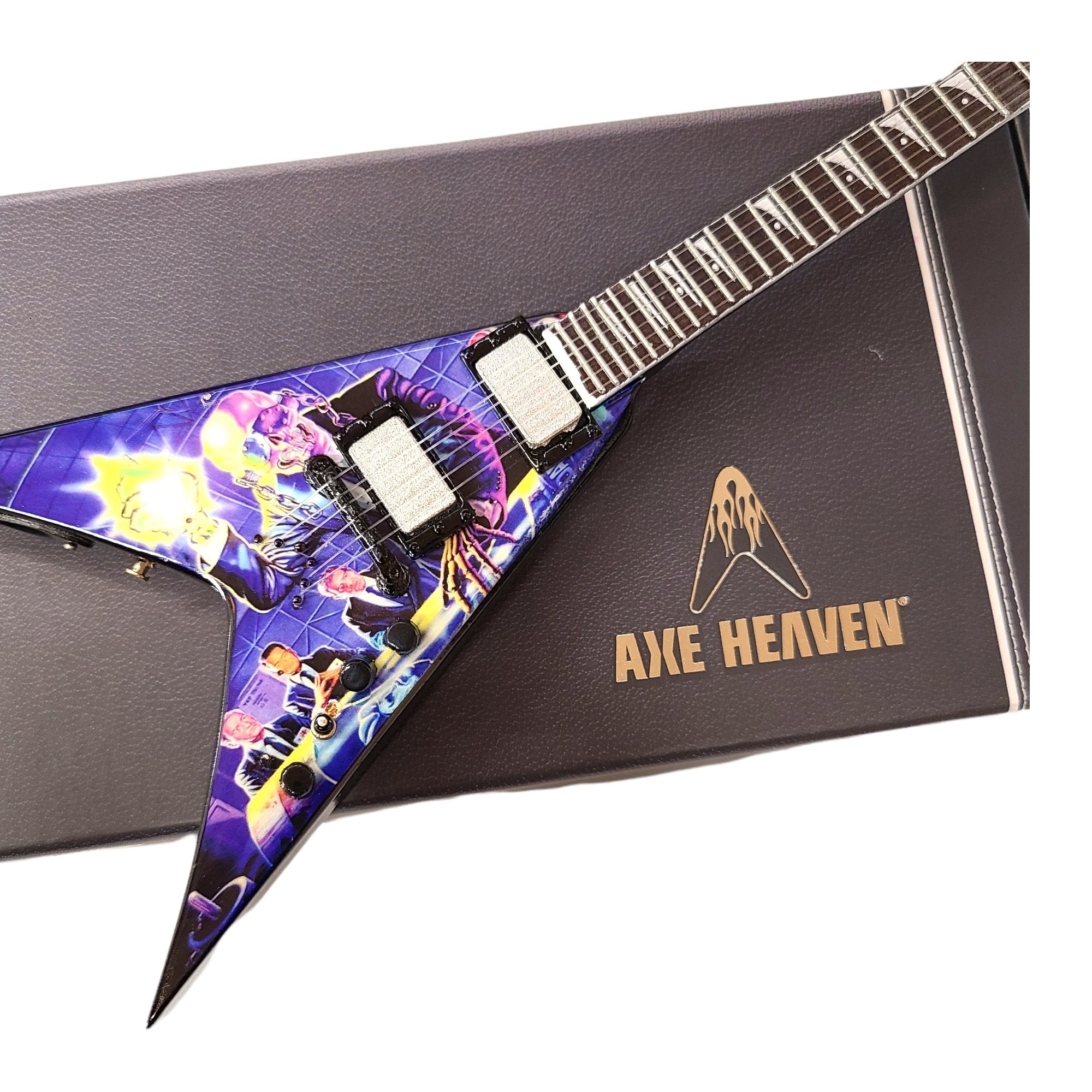 Axe Heaven Megadeth Rust In Peace Mini Guitar Replica