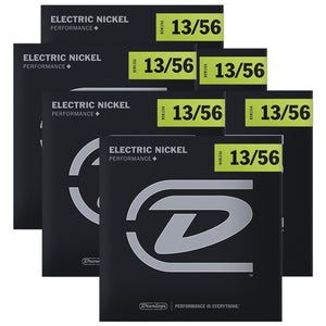 Dunlop DEN1356 Nickel Wound Electric Guitar Strings, Extra Heavy, .013–.056