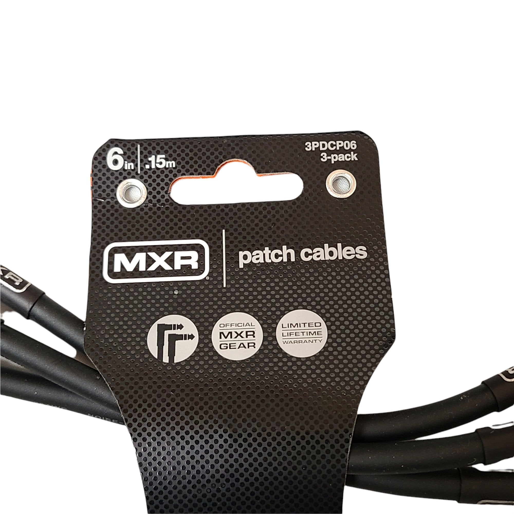 MXR 6 Inch Pancake End Patch Cables