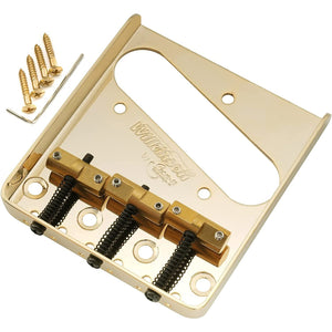 Wilkinson Telecaster Ashtray Bridge For Electric Guitar With Brass Saddles