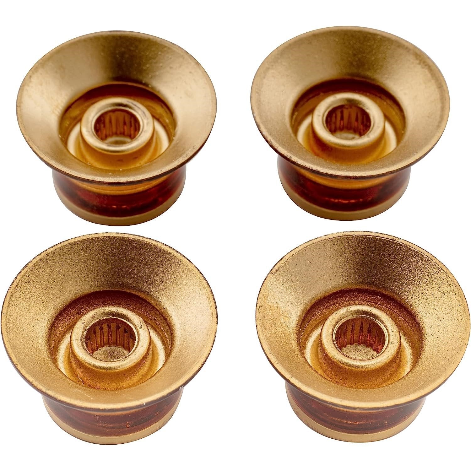 Metric Top Hat Bell Reflector Guitar Knobs for Les Paul