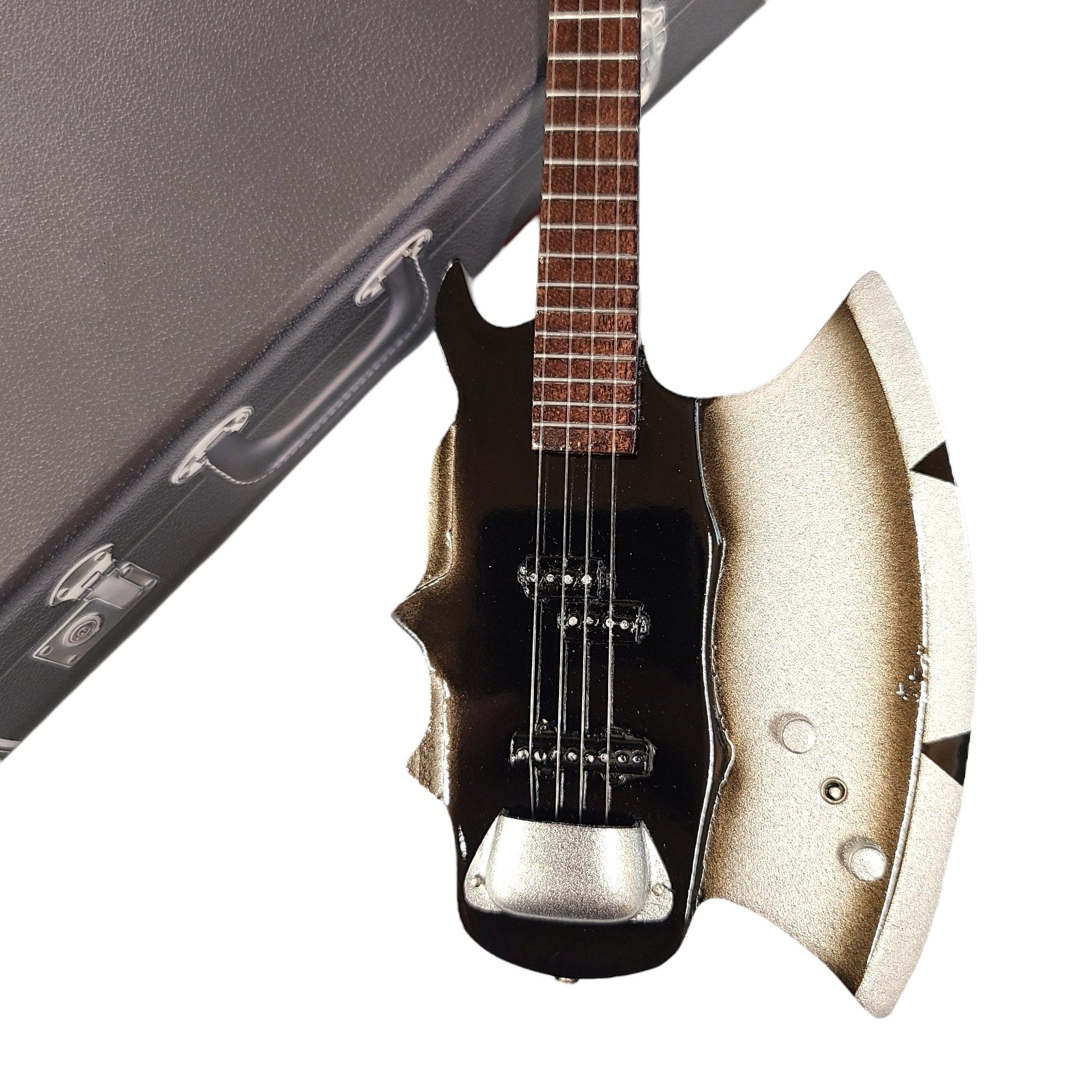 Axe Heaven Kiss Gene Simmons Axe Mini Bass Guitar Replica