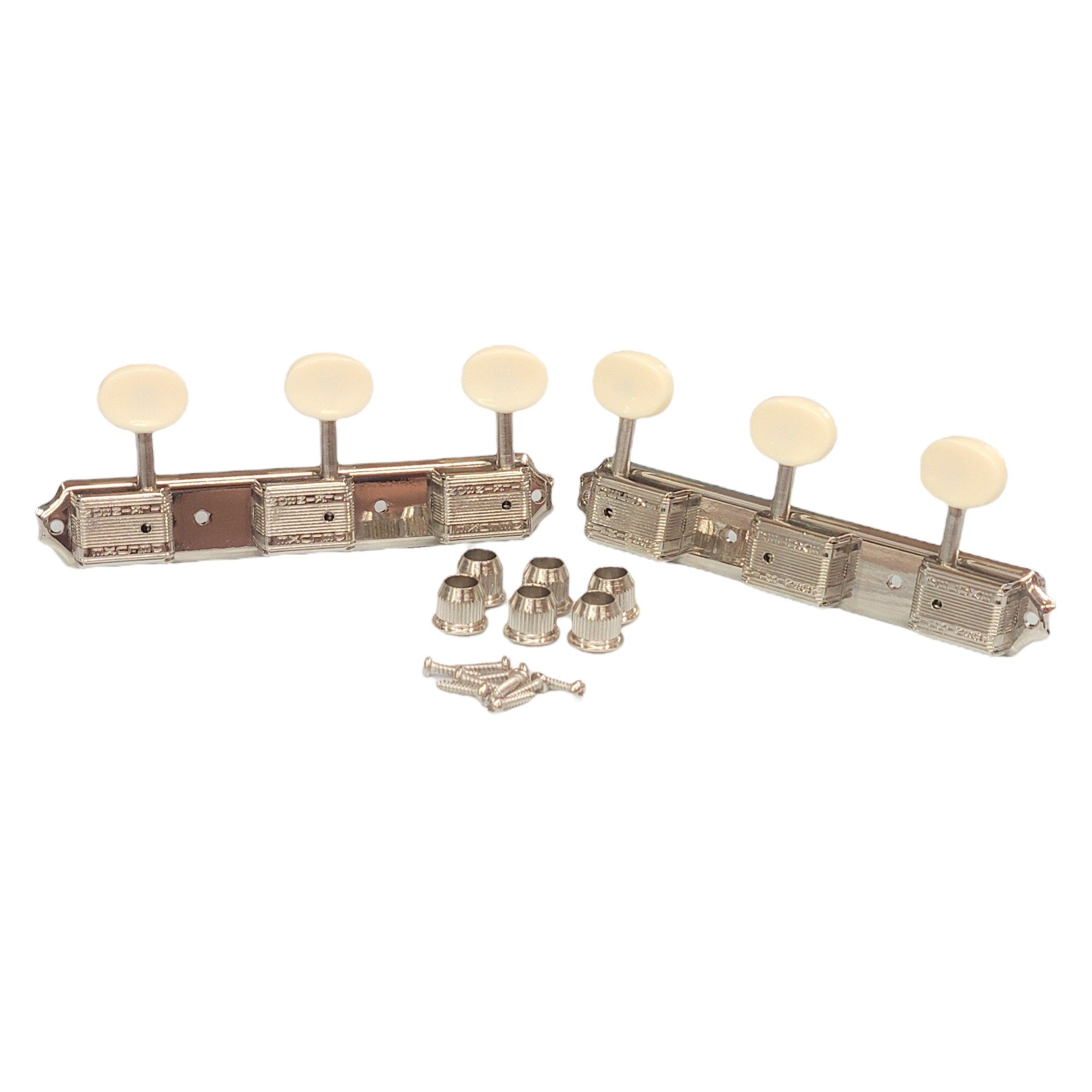Wilkinson 3x3 Strip Tuner Vintage Style Guitar Keys Lap Steel Nickel WJ15CM