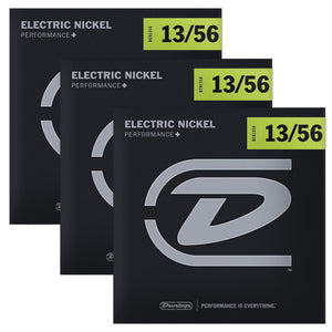 Dunlop DEN1356 Nickel Wound Electric Guitar Strings, Extra Heavy, .013–.056