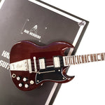 Axe Heaven Gibson 1964 Cherry SG Standard 6in Mini Guitar Holiday Ornament