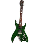 Axe Heaven Slash Signature BC Rich Green Bich Mini Guitar Replica SL-237