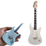 Axe Heaven Kenny Wayne Shepherd Transparent Faded Blue Fender Strat Mini Guitar Replica KS-556