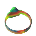 Tie Dye Rubber Guitar Pick Bracelet