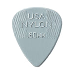 Dunlop Standard Nylon .60mm Guitar Picks, 12 Pack
