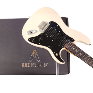 Axe Heaven Alex Lifeson Hentor Sportscaster Mini Guitar Replica, AL-280