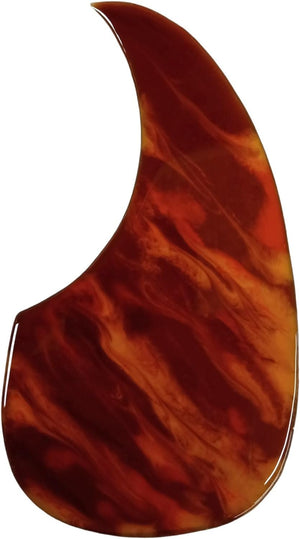 TORT Acoustic Guitar Dreadnought Style Pickguard -Custom Handmade Bevelled Edge Premium Quality, Authentic Style and Thickness, and Easy Installation
