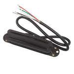 Artec Alnico 5 Neck Rail Tele Pickup 4-wire, Black