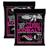 Ernie Ball 2723 Super Slinky Cobalt Electric Guitar Strings 9-42 2 Pack