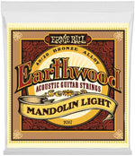 Ernie Ball Earthwood Mandolin 80/20 Bronze Loop End Set, .009 - .034