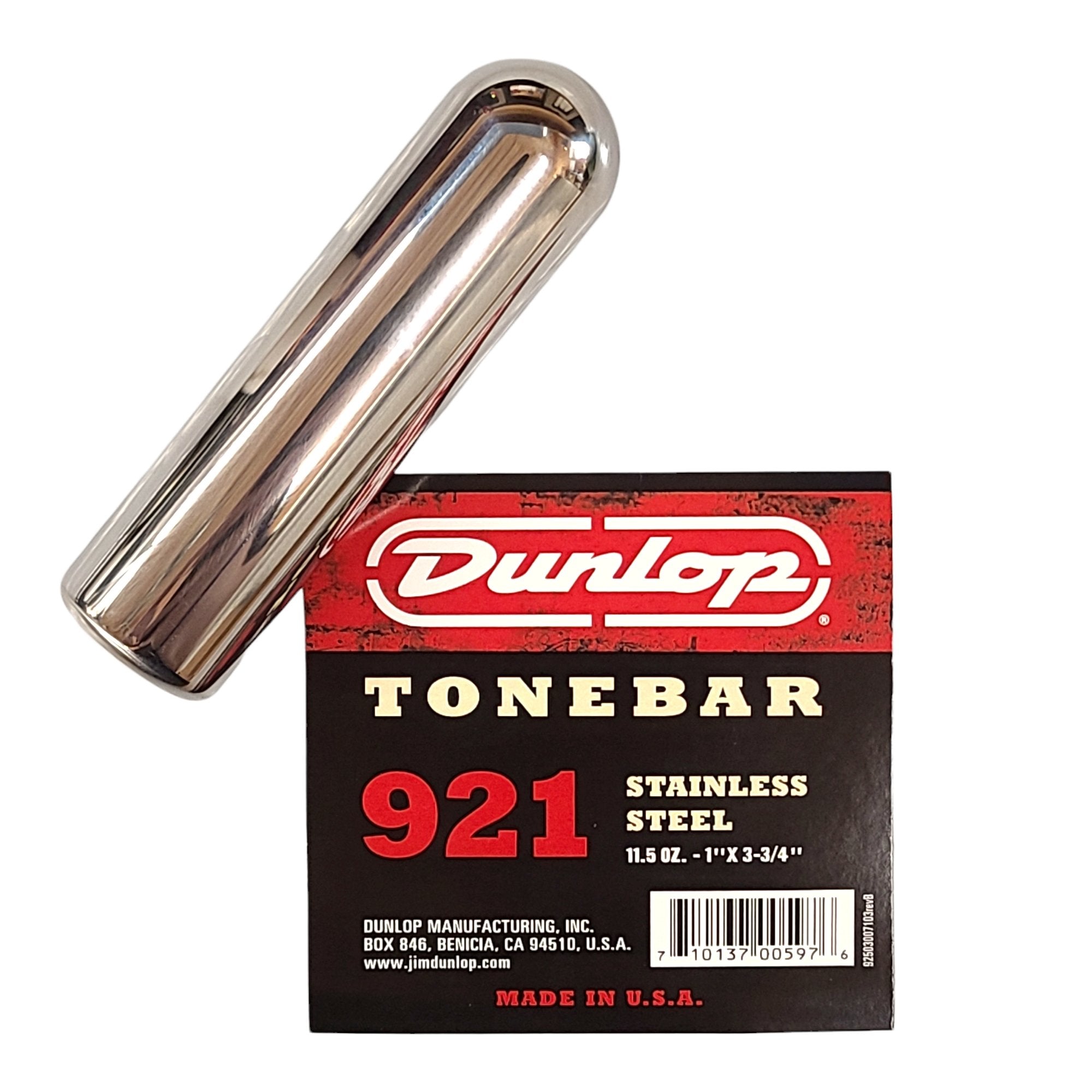 Dunlop Stainless Steel Guitar Tonebar 921