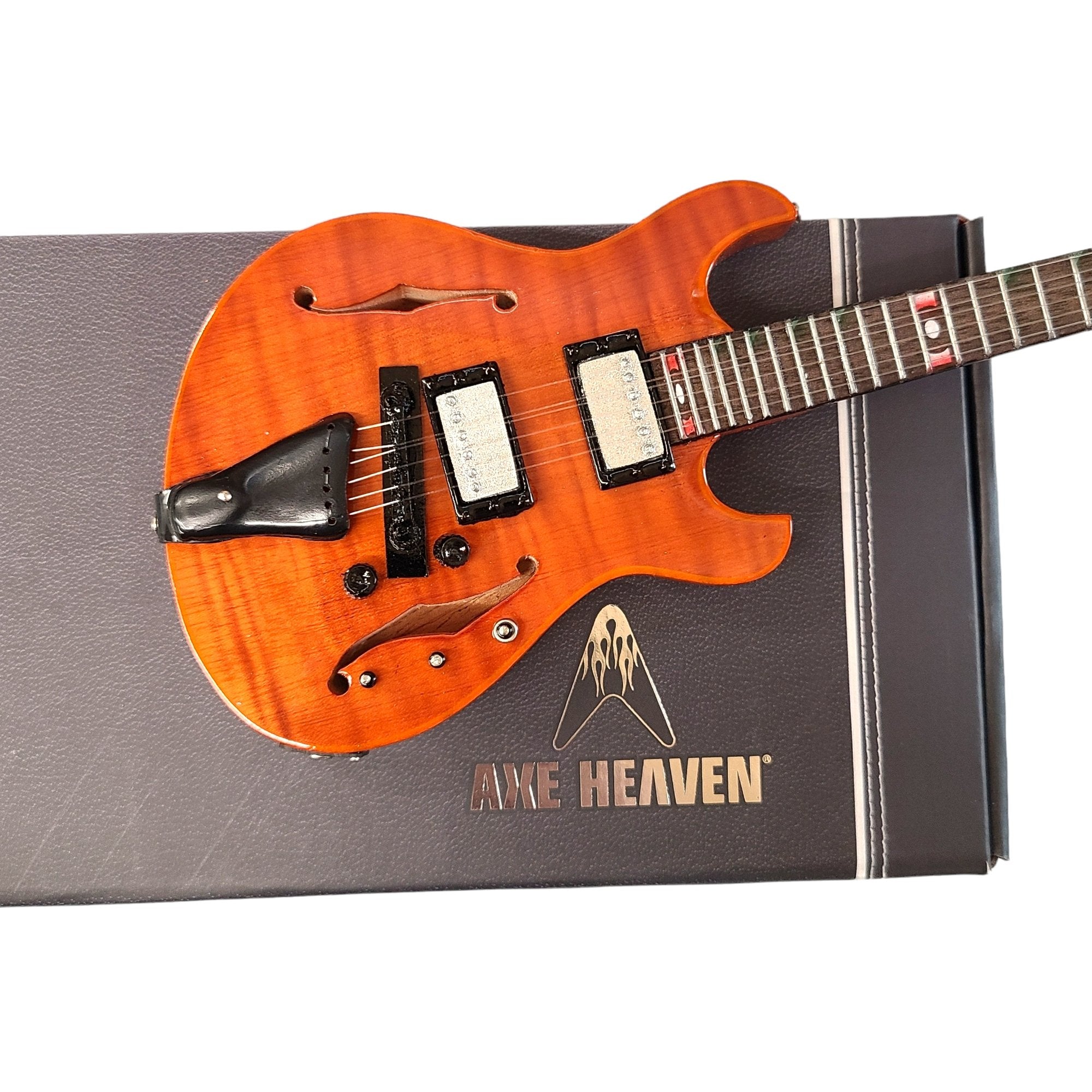 Axe Heaven Trey Anastasio Signature Ocelot Mini Guitar Replica, TA-504