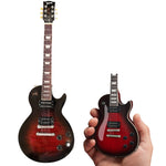 Axe Heaven Slash LP Standard Vermillion Burst Mini Guitar Replica GG-125