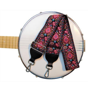 Vintage Jacquard Woven Banjo Strap