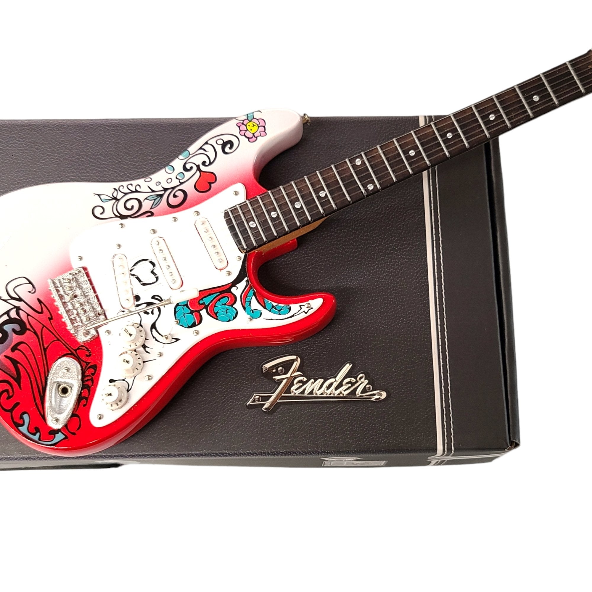 Axe Heaven Jimi Hendrix Monterey Stratocaster Mini Guitar Replica, JH-801